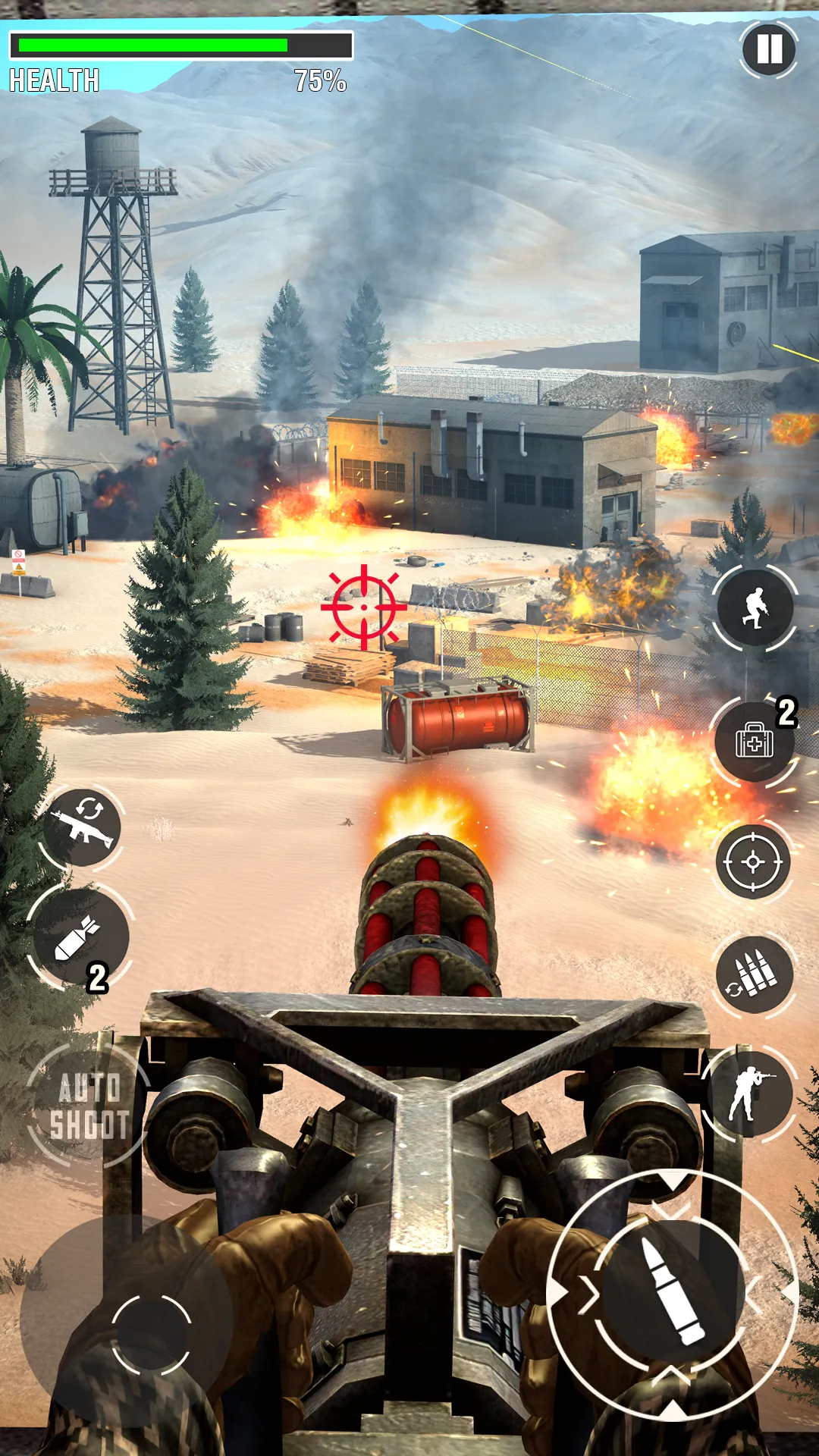 Machine Gun Games: War Shooter | Indus Appstore | Screenshot