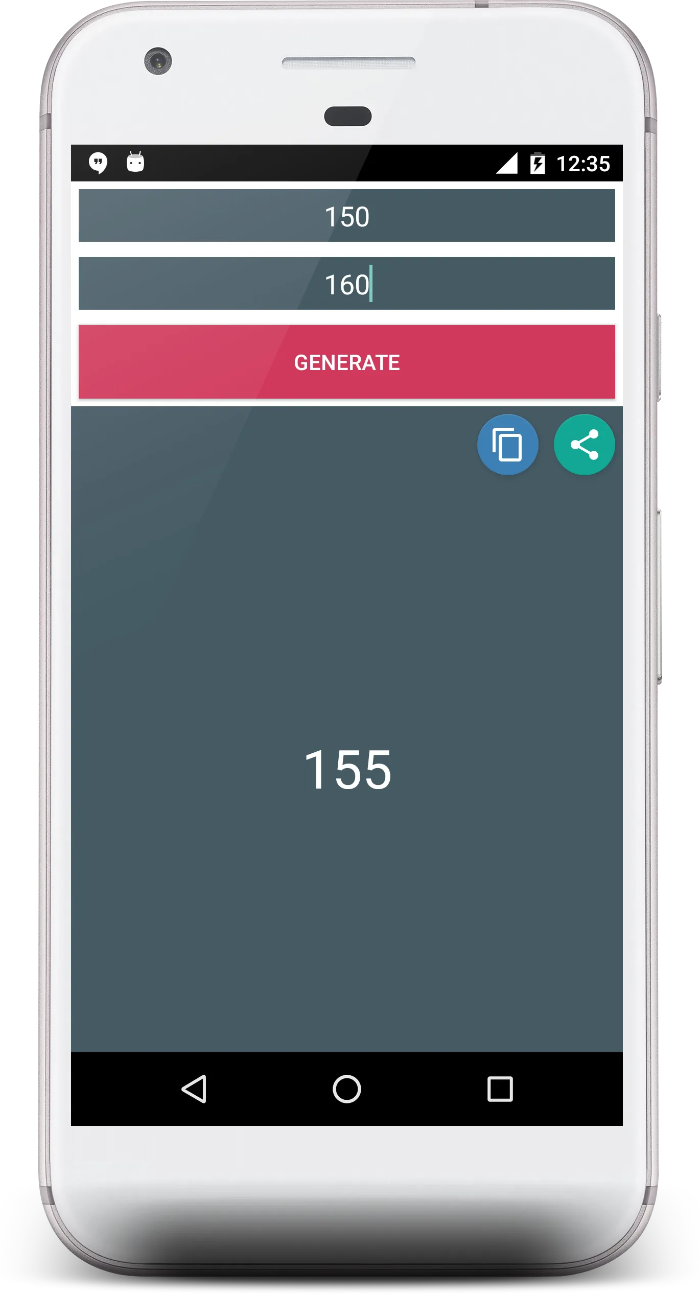 Random Number Generator Tool | Indus Appstore | Screenshot