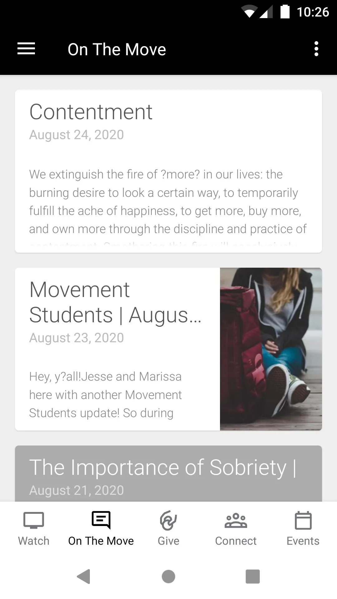 Movement Nation | Indus Appstore | Screenshot