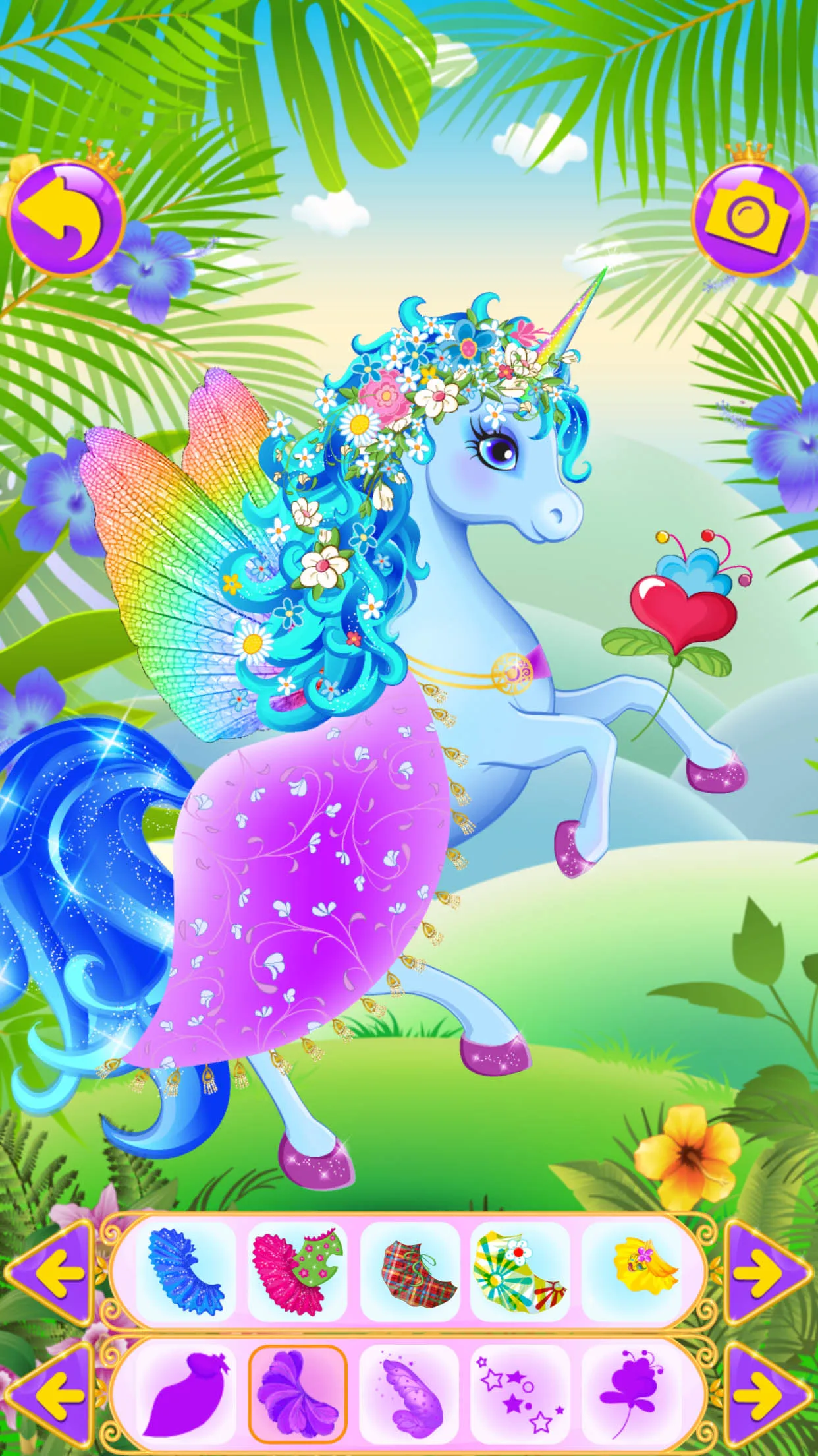 Unicorn Dress Up - Girls Games | Indus Appstore | Screenshot