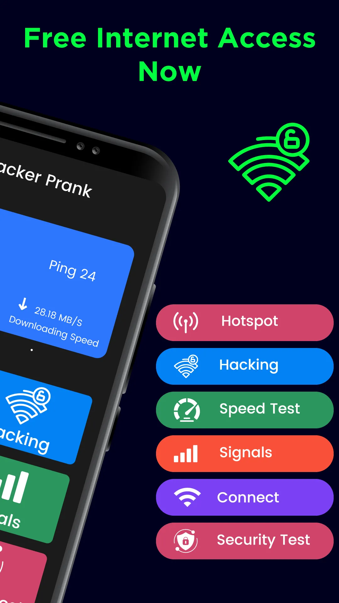 WiFi Password Hacker Prank | Indus Appstore | Screenshot