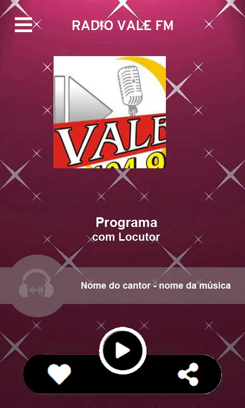 Rádio Vale FM | Indus Appstore | Screenshot