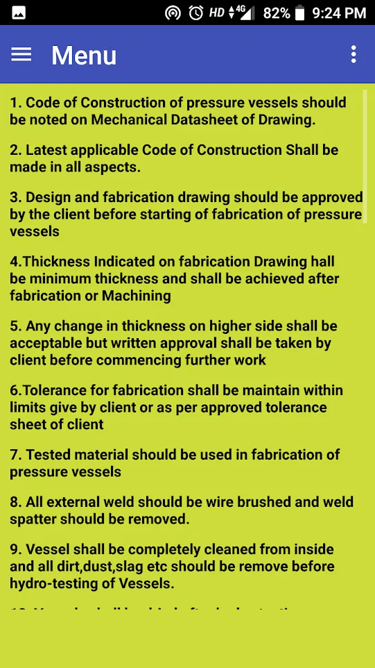 Pressure Vessel Guidelines | Indus Appstore | Screenshot