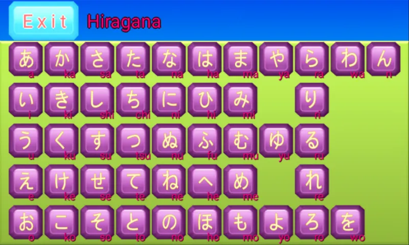 Japanese Alphabet Learning | Indus Appstore | Screenshot