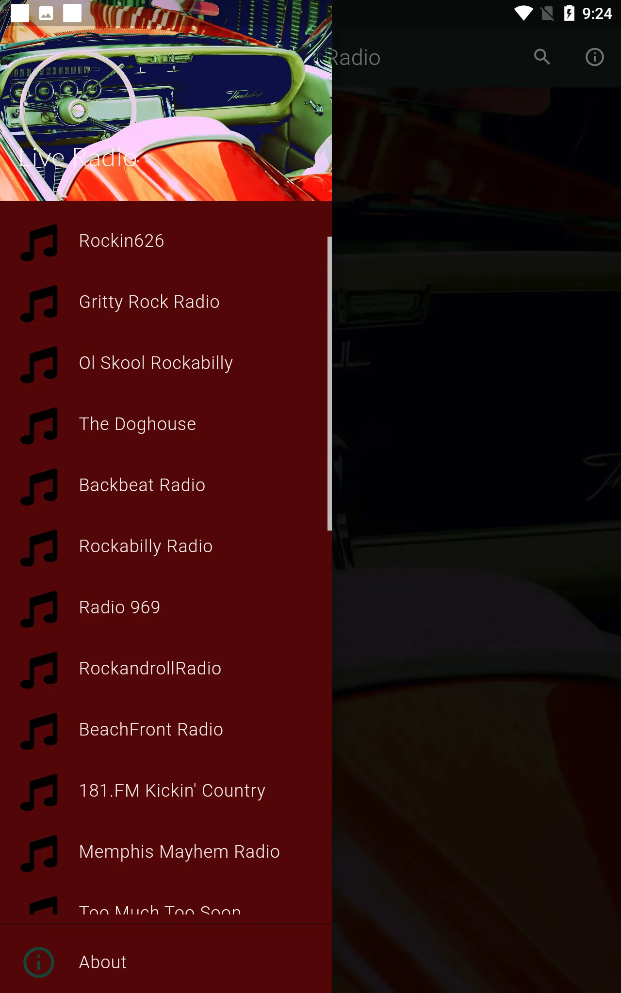 Rockabilly Music Forever Radio | Indus Appstore | Screenshot