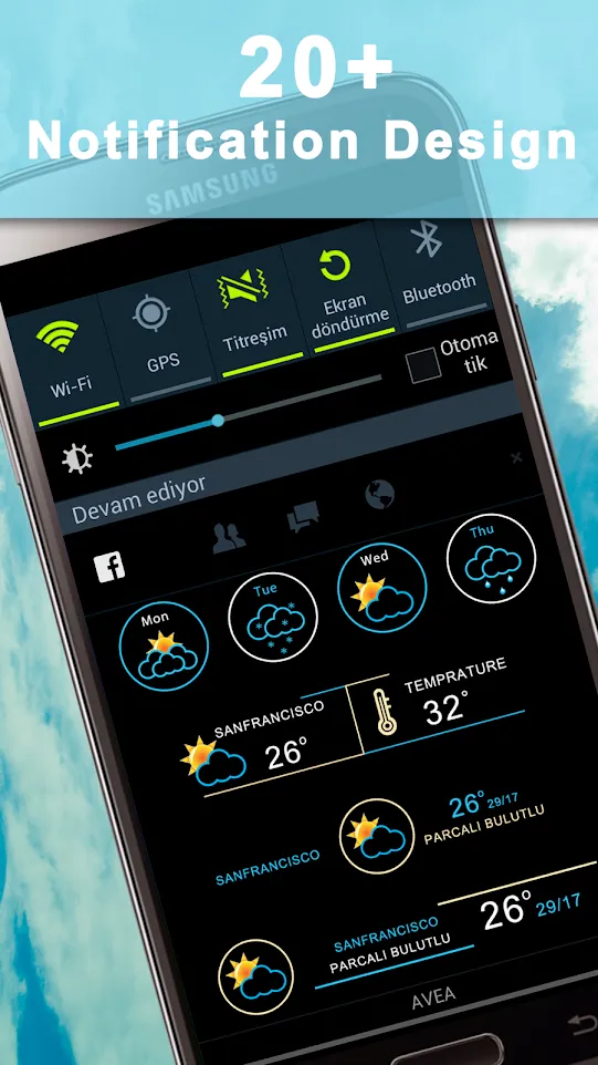 Weather Rise Clock 30+ Widgets | Indus Appstore | Screenshot