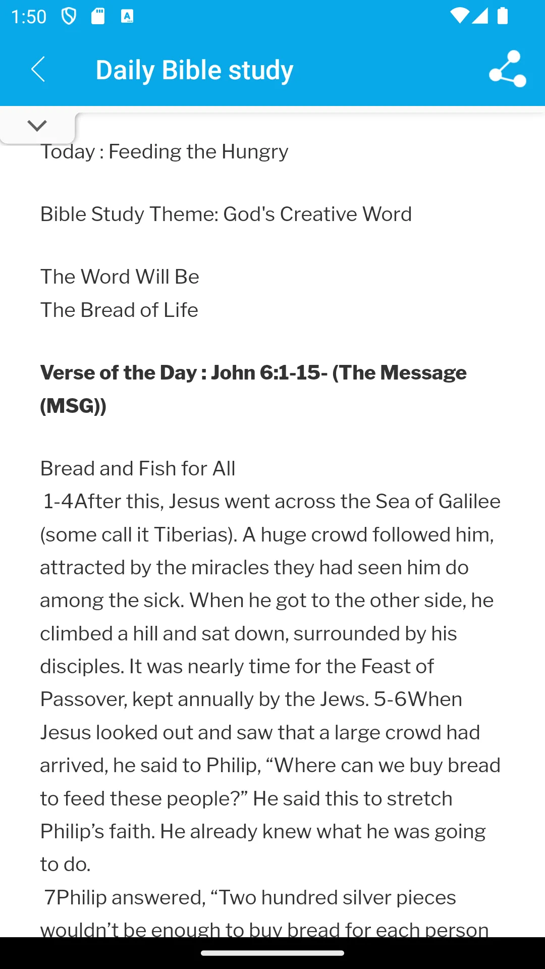 Daily Bible Study -God's word | Indus Appstore | Screenshot