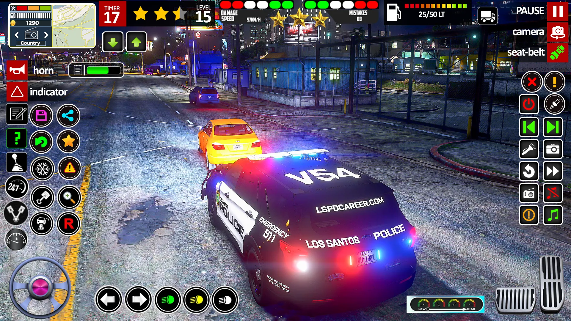 Drive Police Parking Car Games | Indus Appstore | Screenshot