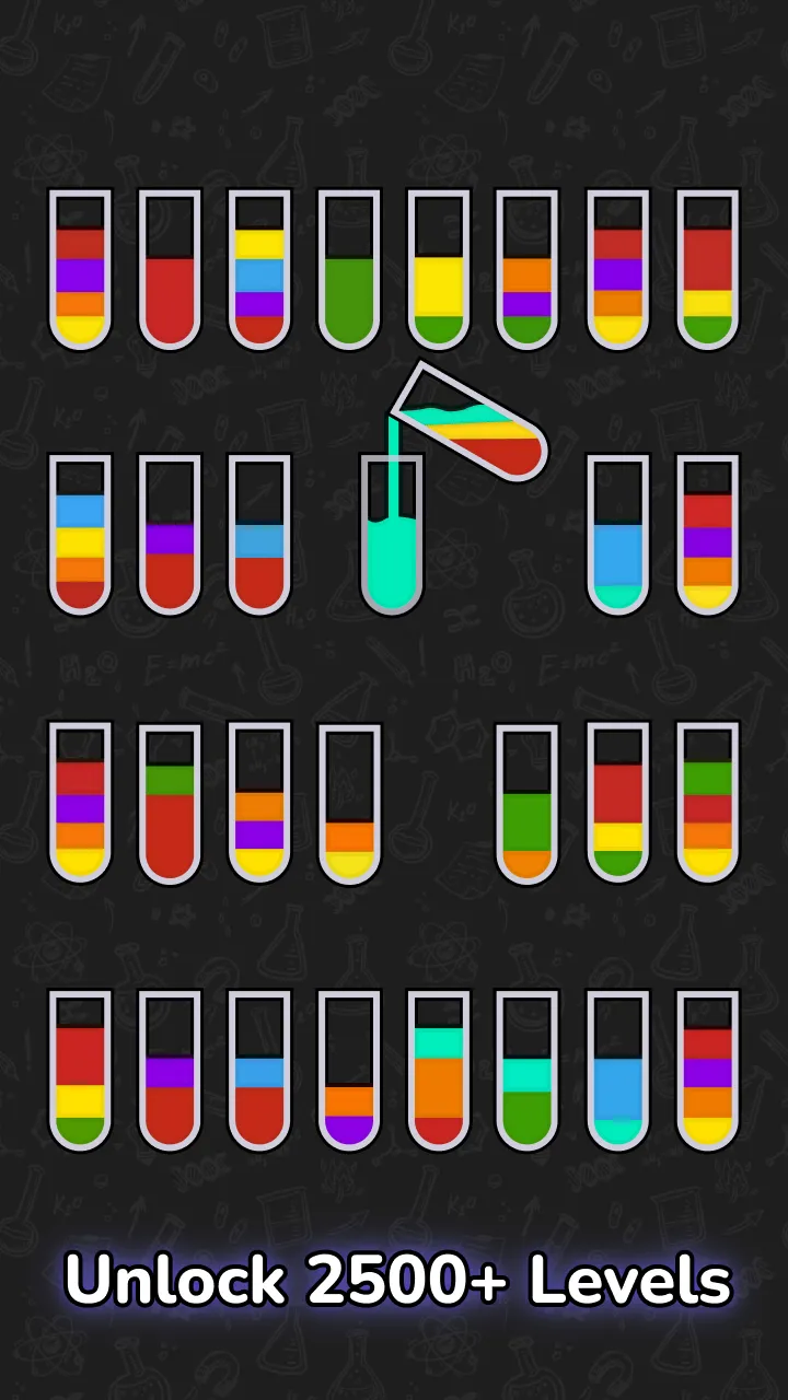 Water Sort-Color Match Puzzle | Indus Appstore | Screenshot