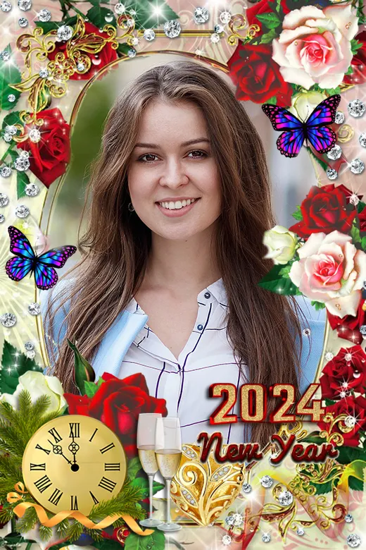 New Year Photo Frame 2024 | Indus Appstore | Screenshot