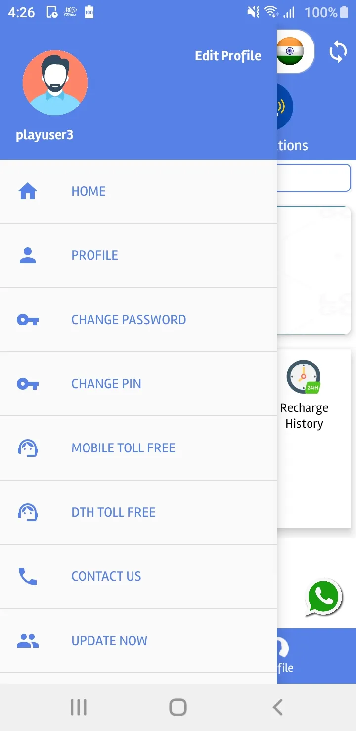 Adspay Recharge | Indus Appstore | Screenshot