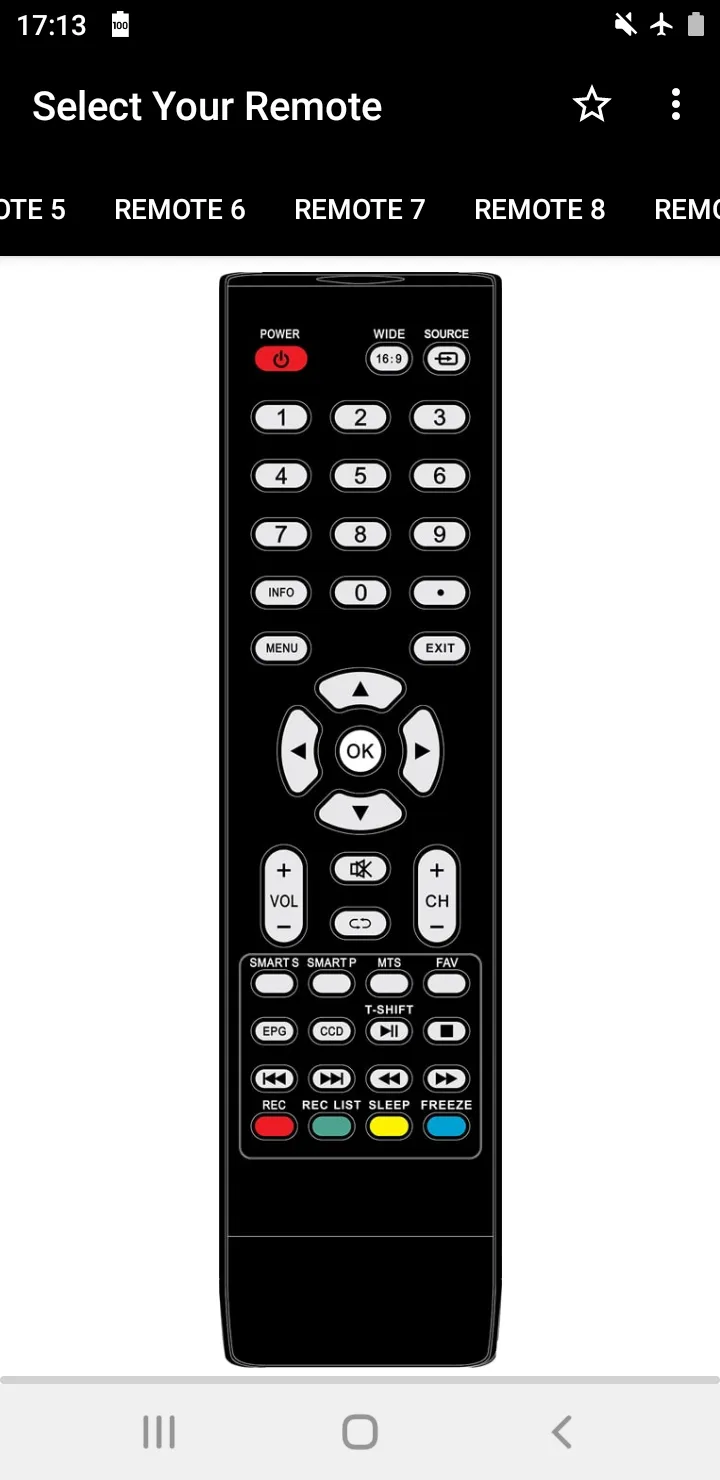 AOC TV Remote | Indus Appstore | Screenshot