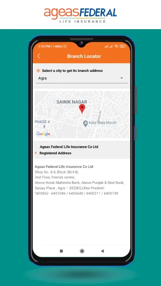 Ageas Federal Life Insurance | Indus Appstore | Screenshot