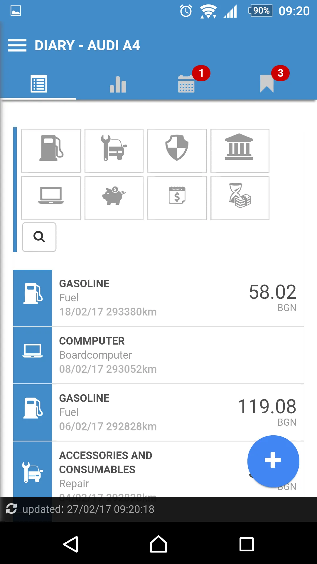 Carendar - Car management | Indus Appstore | Screenshot