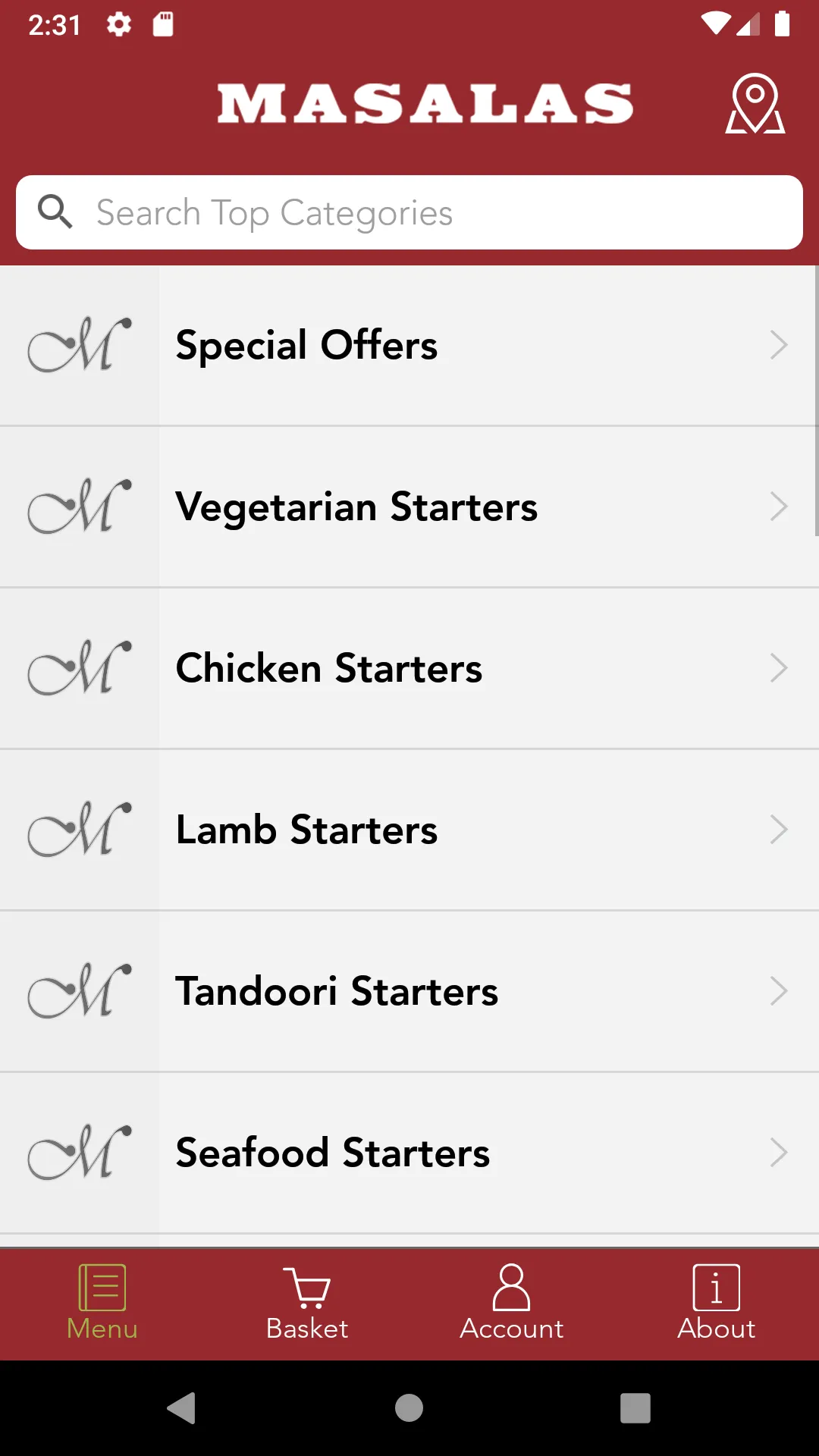 Masalas Leicester | Indus Appstore | Screenshot