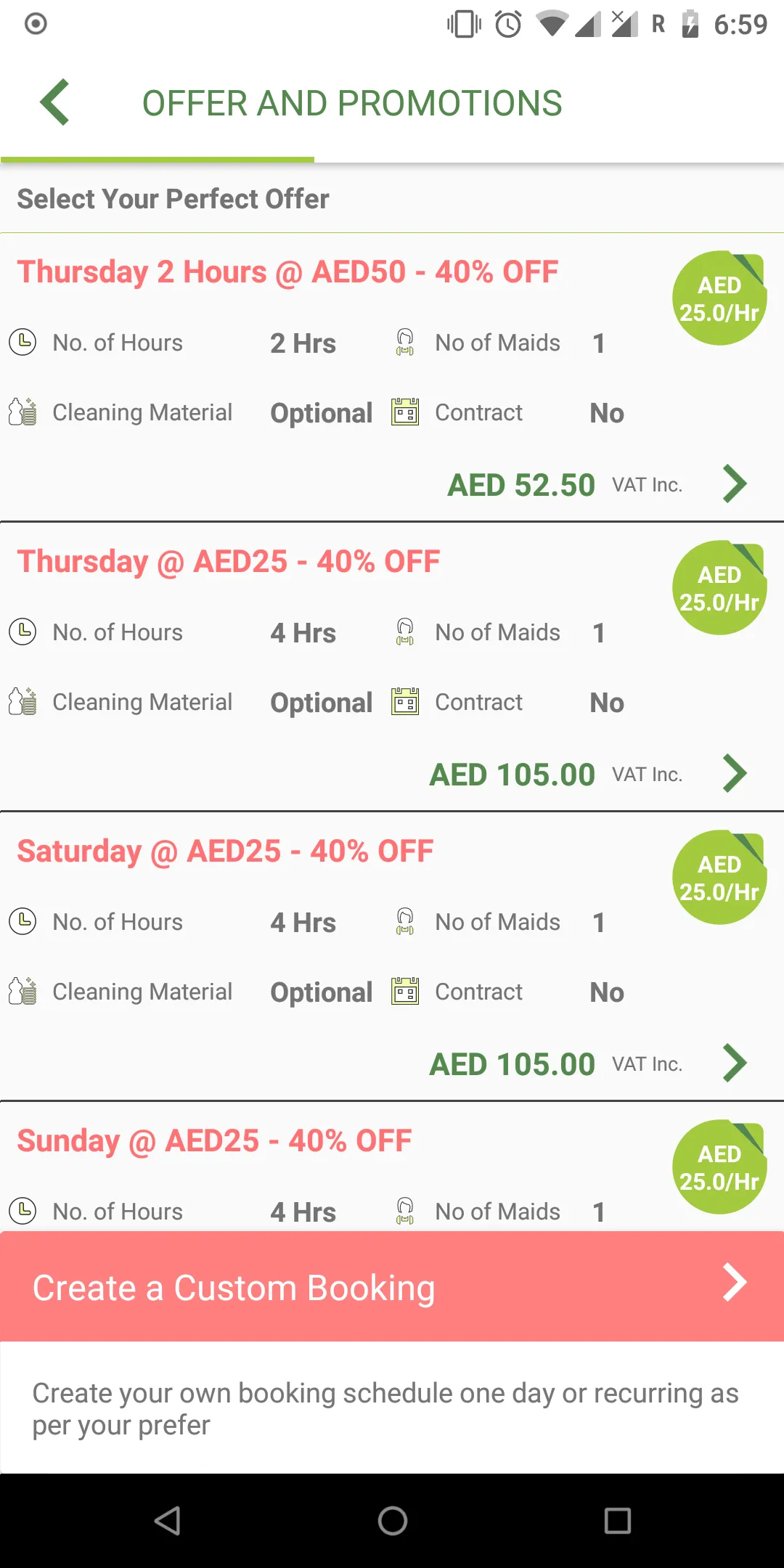 Offer Maids | Indus Appstore | Screenshot