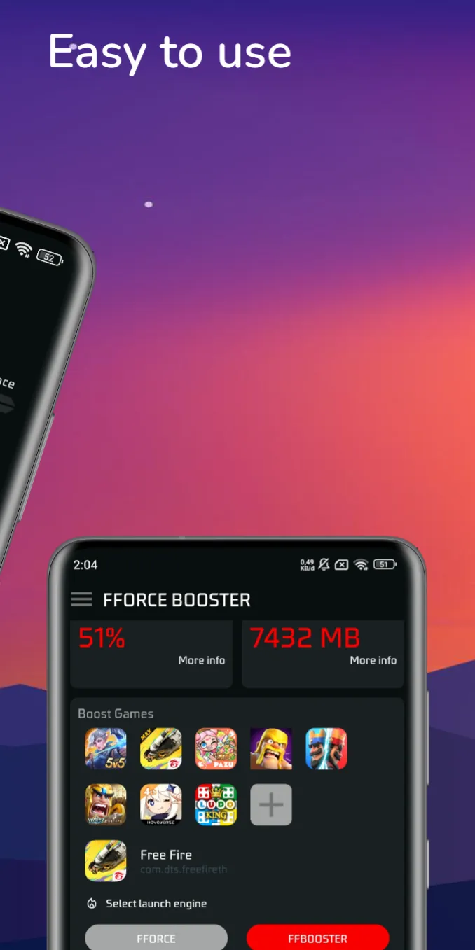 FForce Booster | Indus Appstore | Screenshot