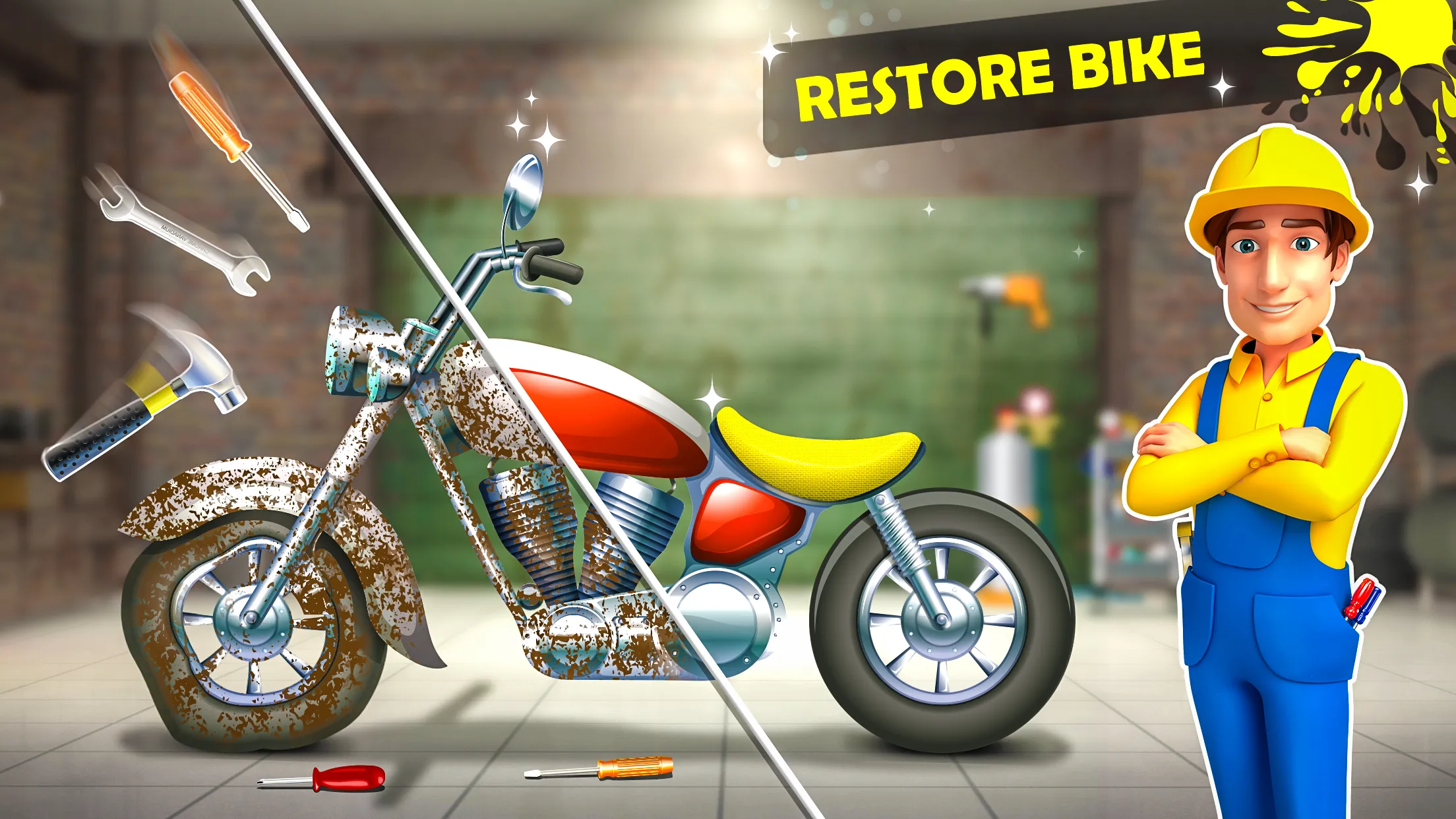 Motorcycle Factory Maker Sim | Indus Appstore | Screenshot