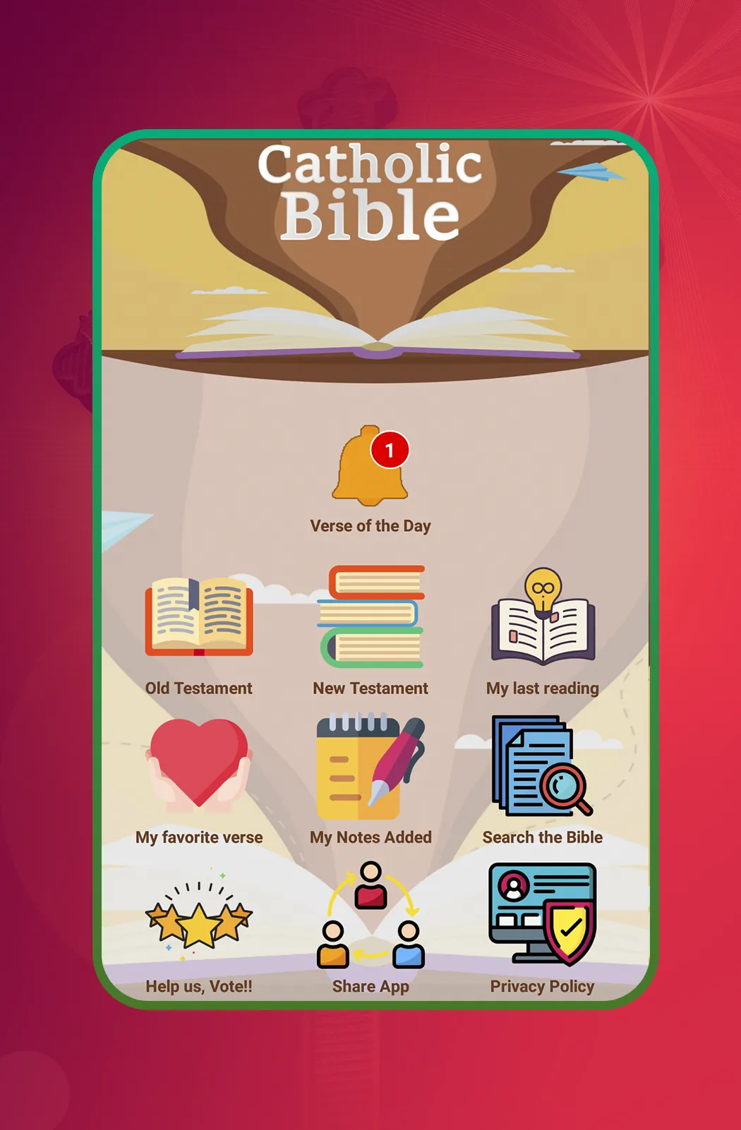 Catholic Bible | Indus Appstore | Screenshot