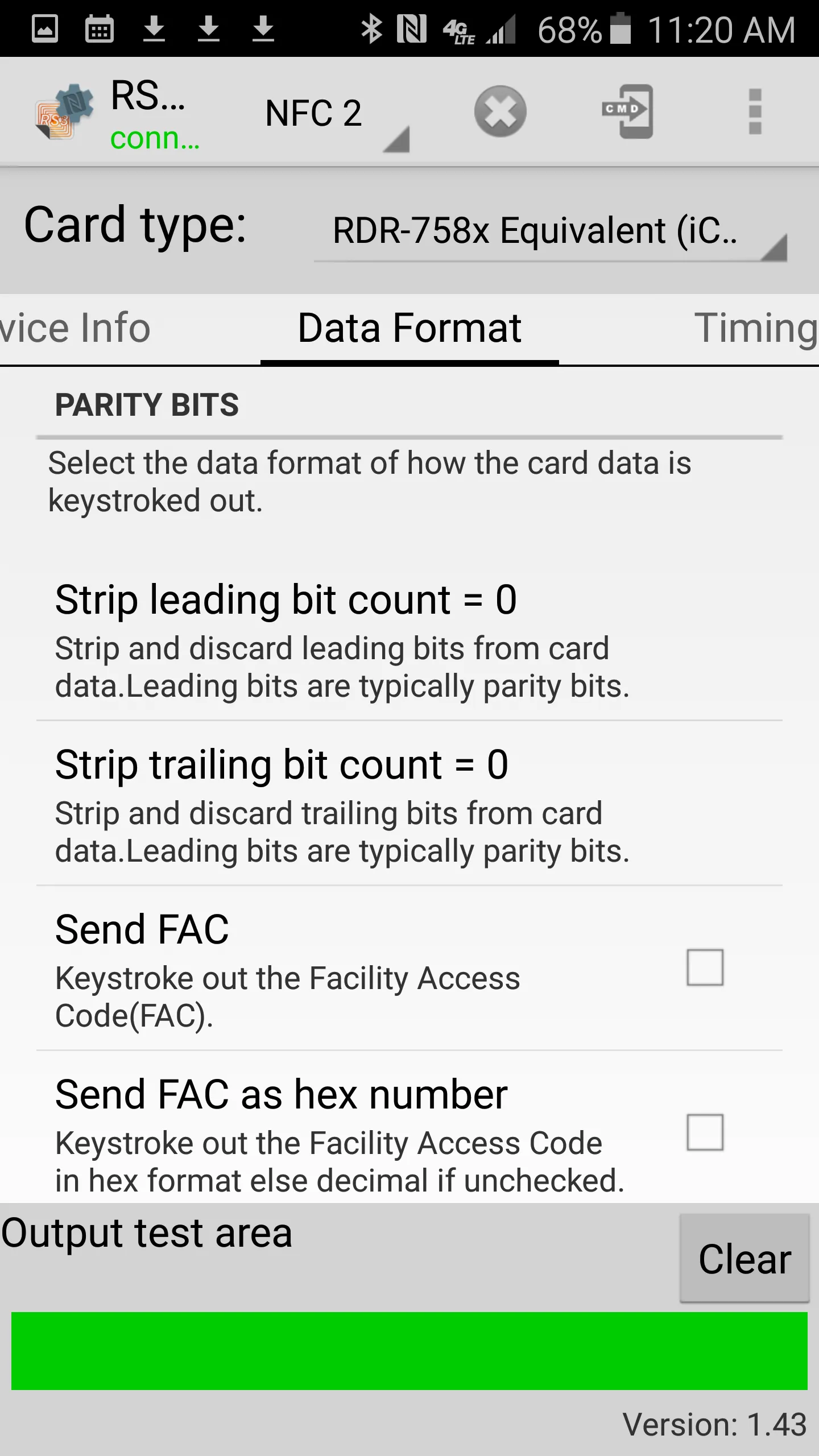 RS3 NFC Setup | Indus Appstore | Screenshot