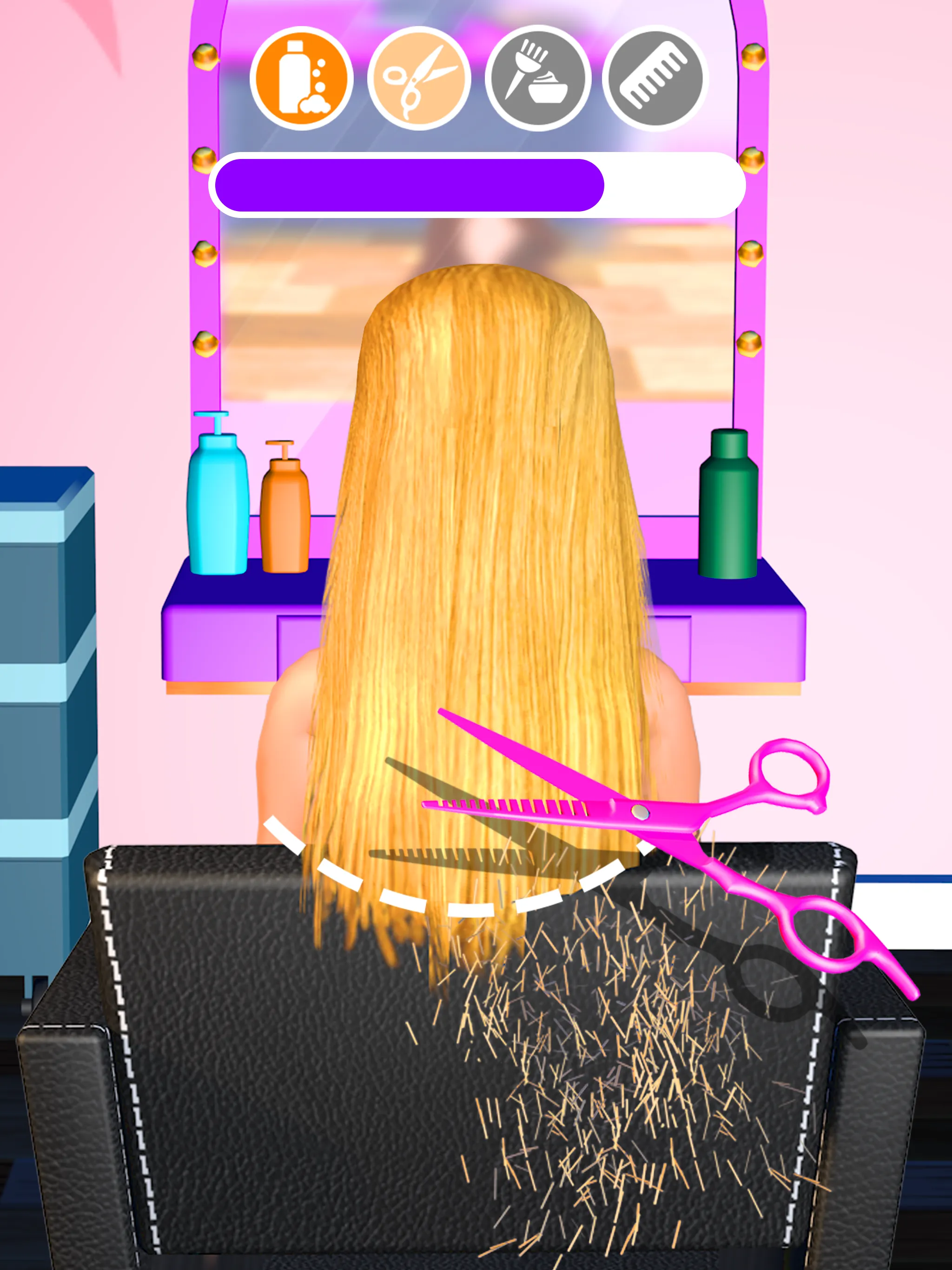 Hair Salon Makeover Girl Games | Indus Appstore | Screenshot