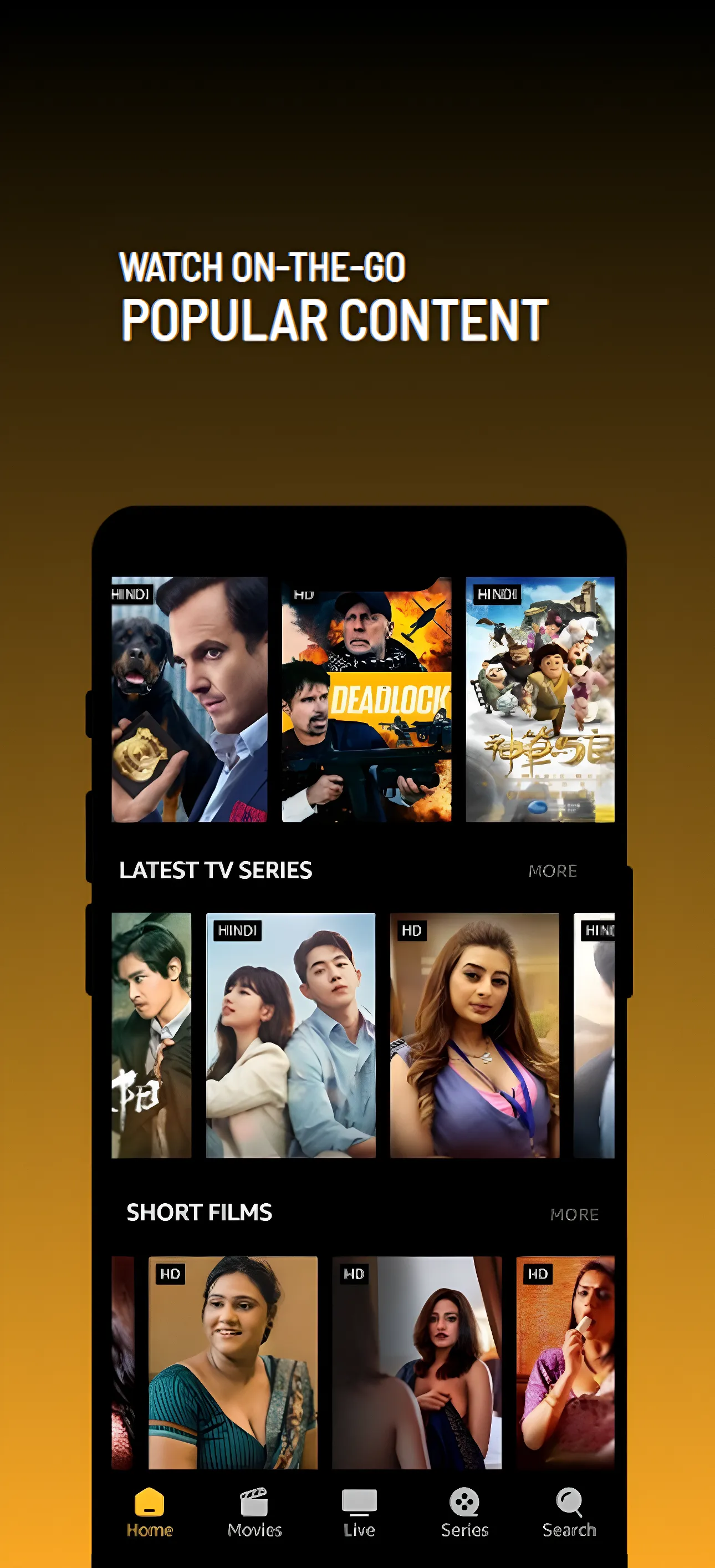 Picasso: Live TV, Movie & Show | Indus Appstore | Screenshot