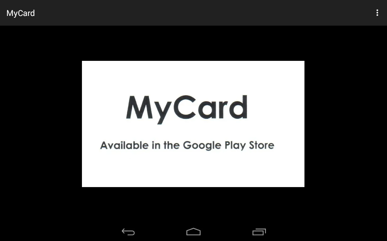 MyCard "Printer" | Indus Appstore | Screenshot