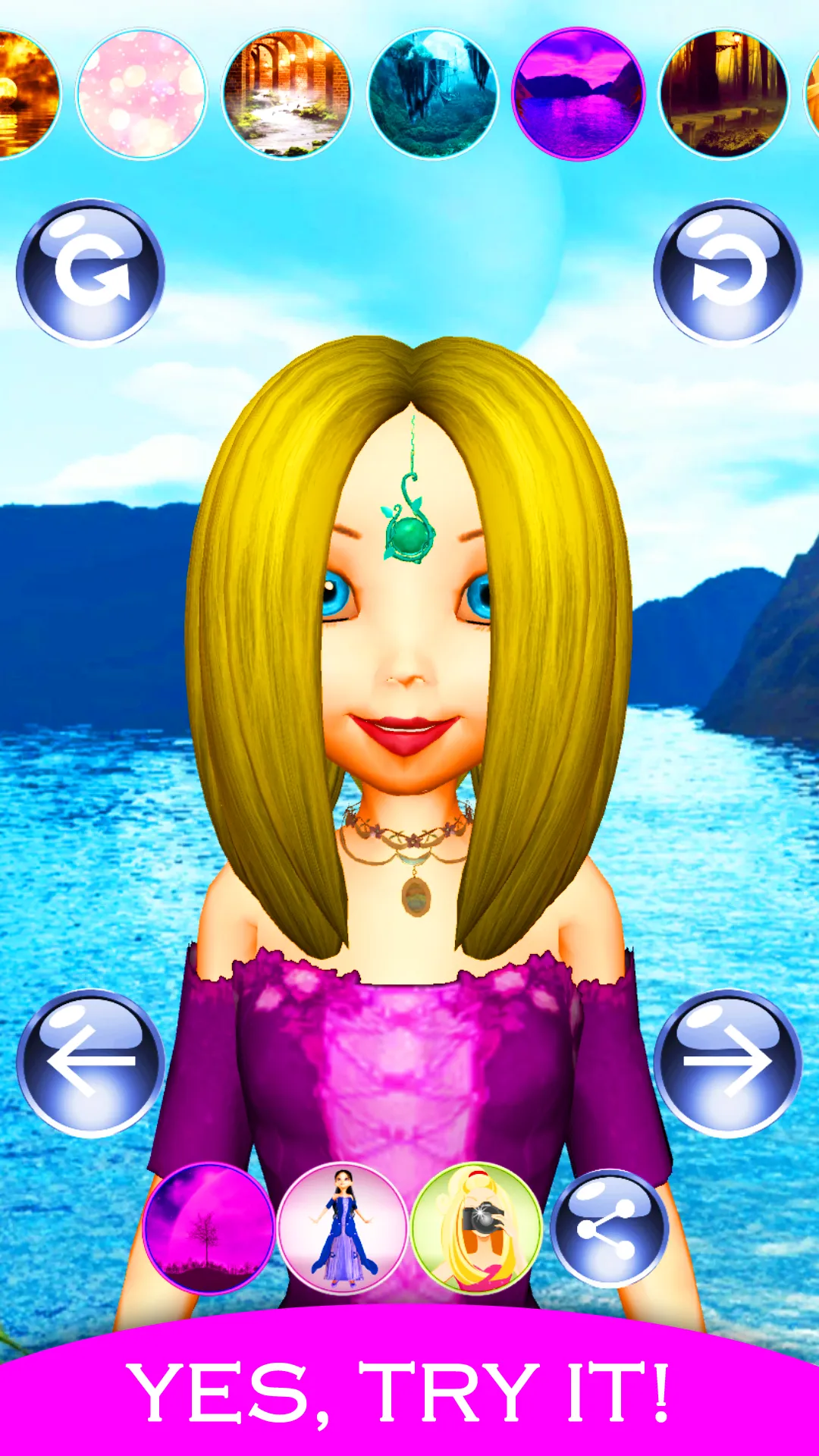 Princess Fairy Hair Salon Game | Indus Appstore | Screenshot