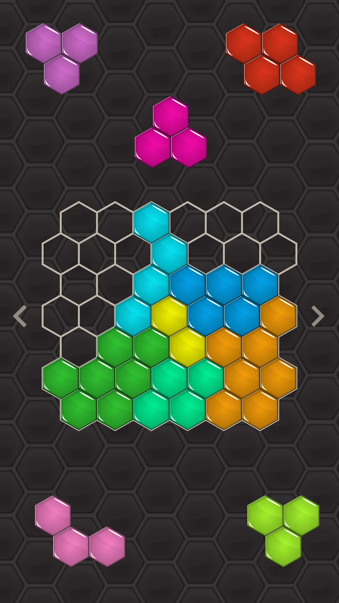 Hexagon Puzzle | Indus Appstore | Screenshot