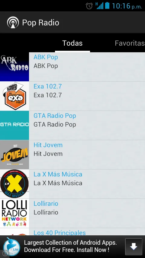 Pop Radio | Indus Appstore | Screenshot