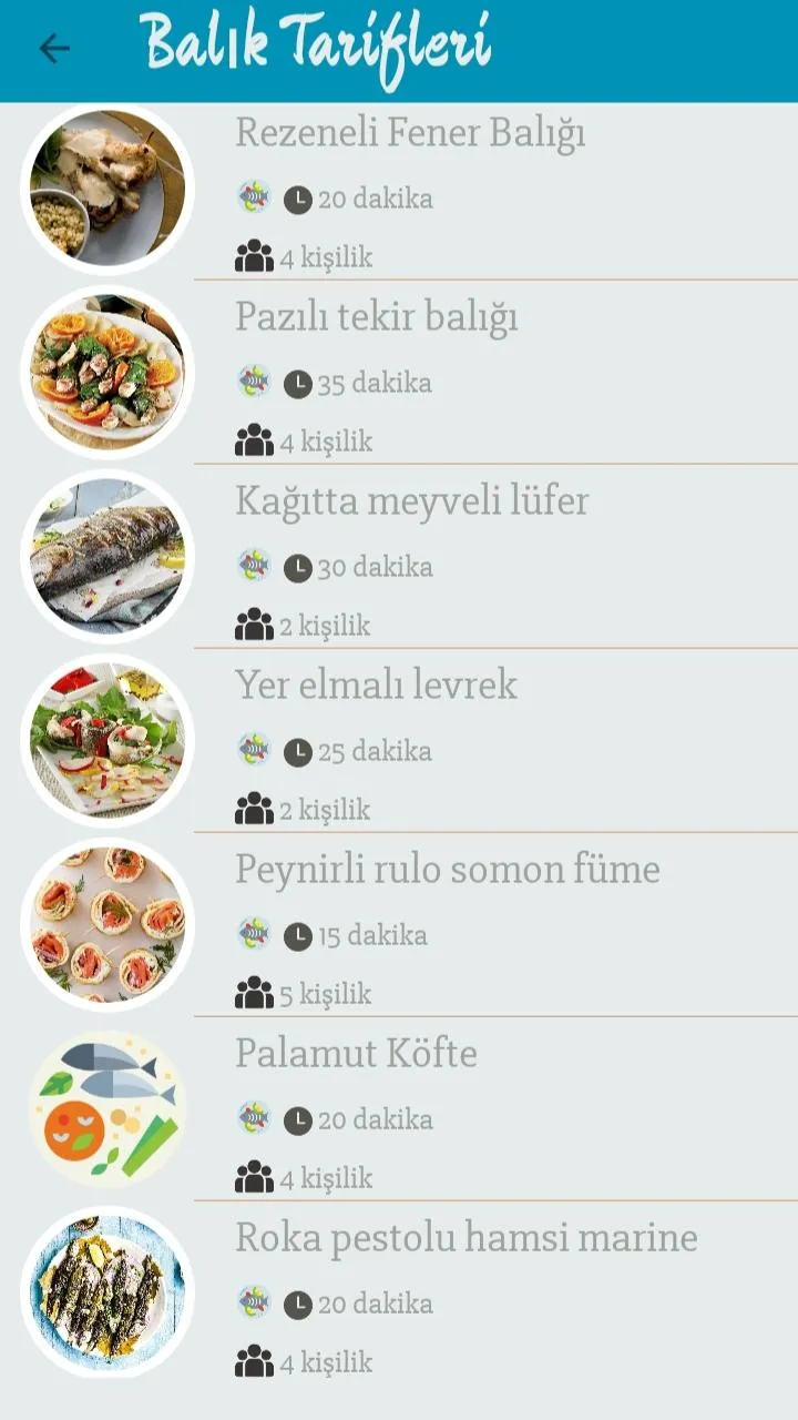 Balık Tarifleri | Indus Appstore | Screenshot