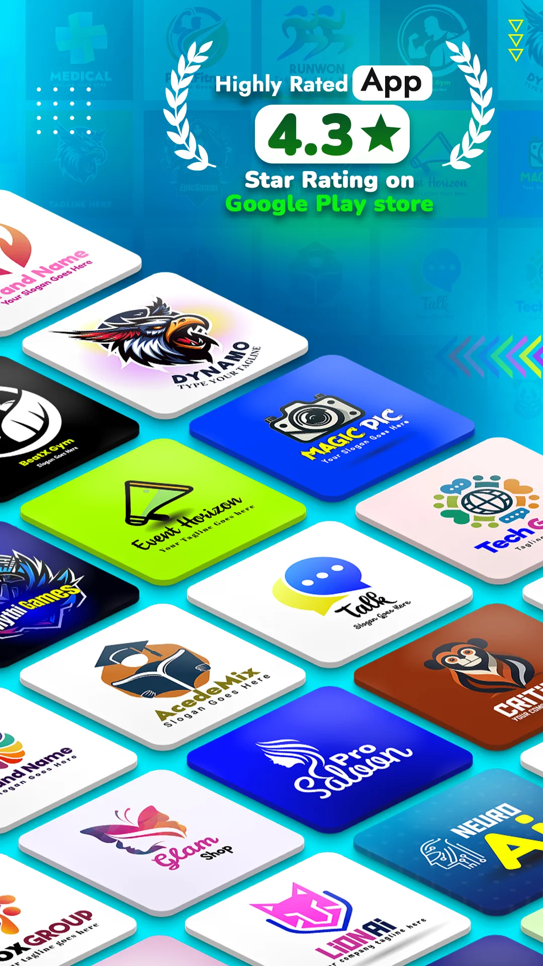 Logo Maker - Brand Logo Design | Indus Appstore | Screenshot