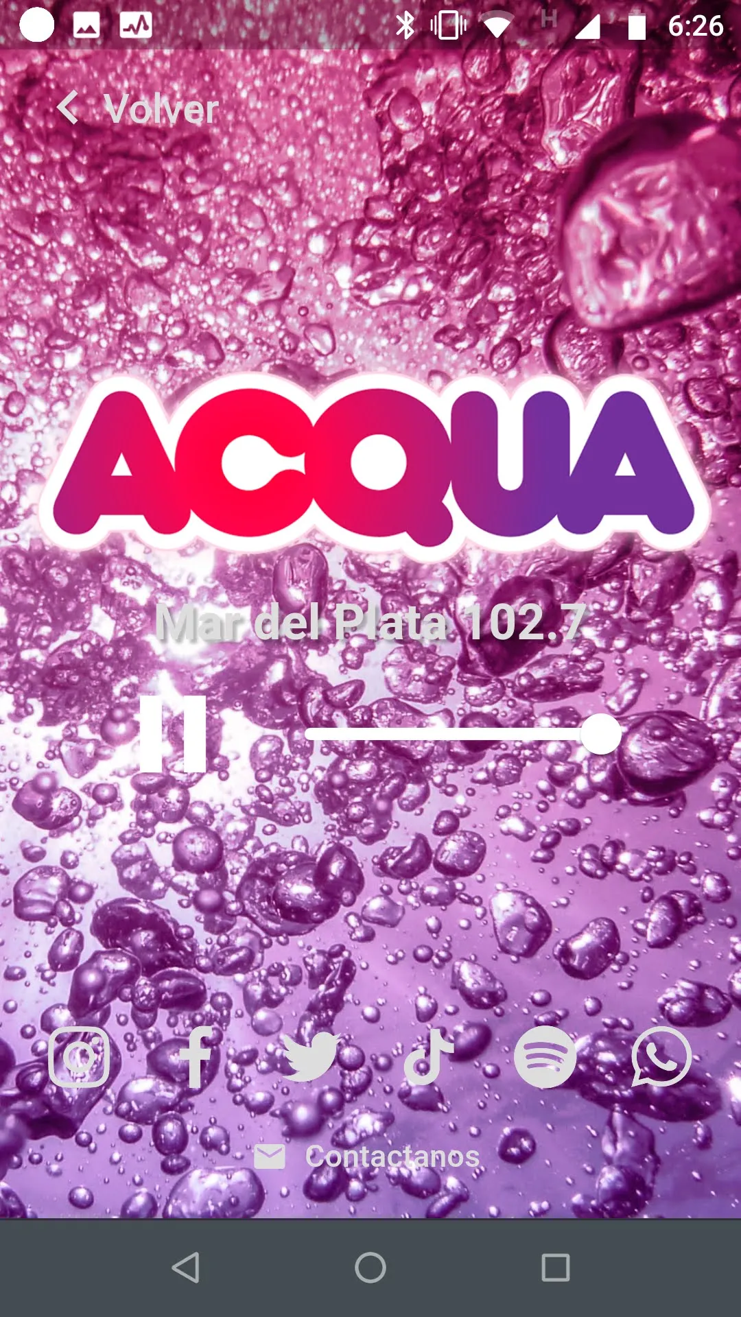 Listen Radio Acqua 105.9 | Indus Appstore | Screenshot