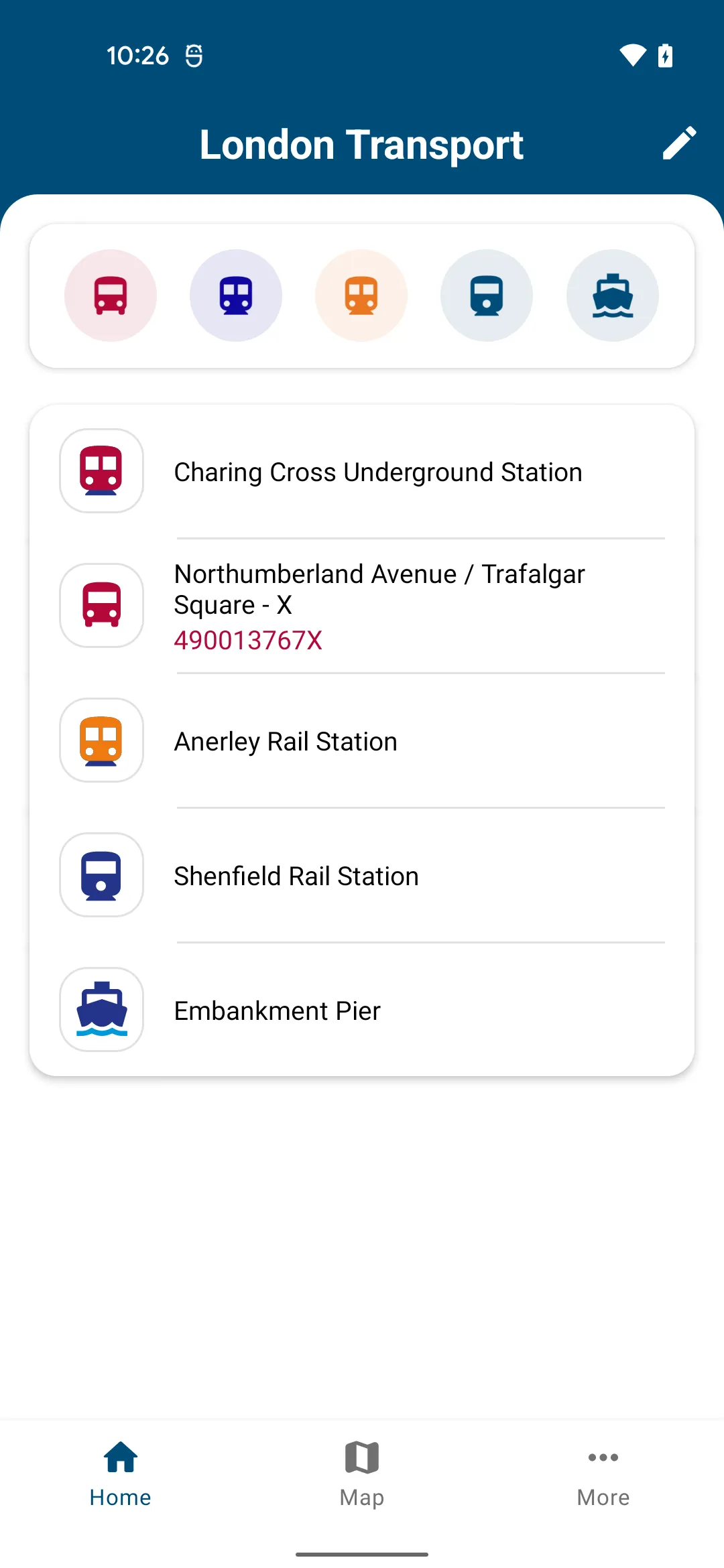 London Transport Live Times | Indus Appstore | Screenshot