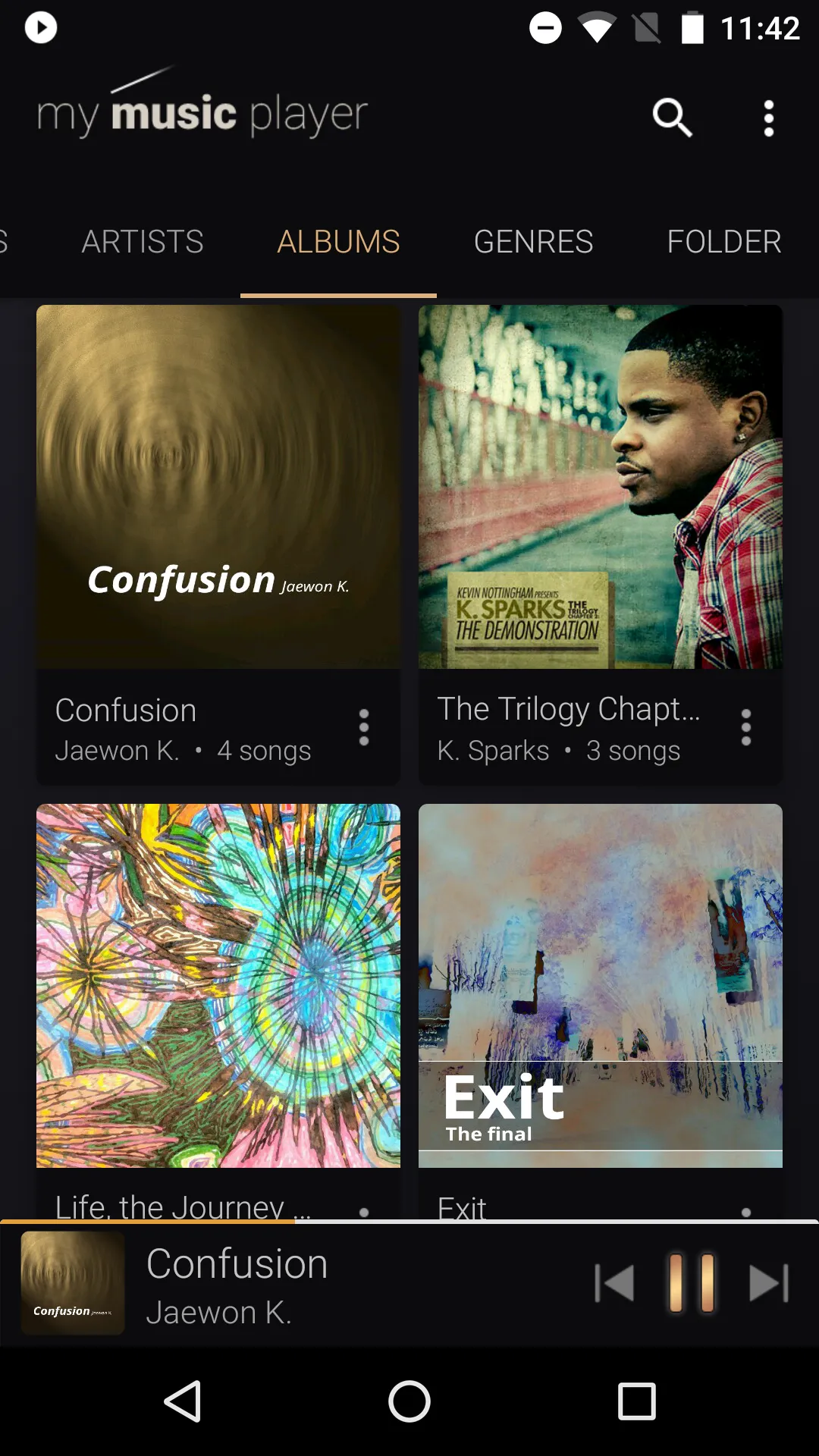 My Music Player | Indus Appstore | Screenshot