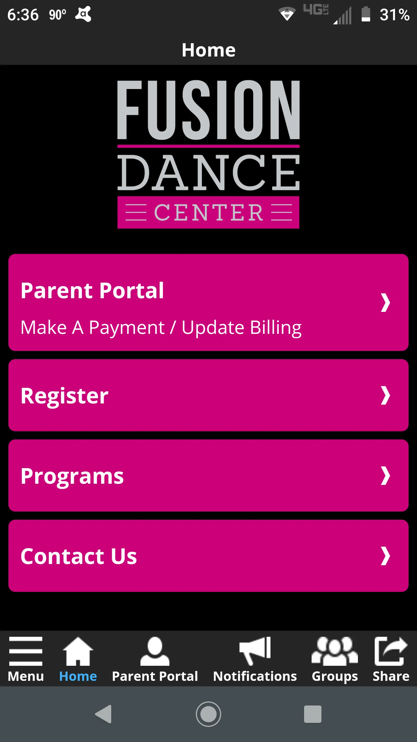 Fusion Dance Center | Indus Appstore | Screenshot