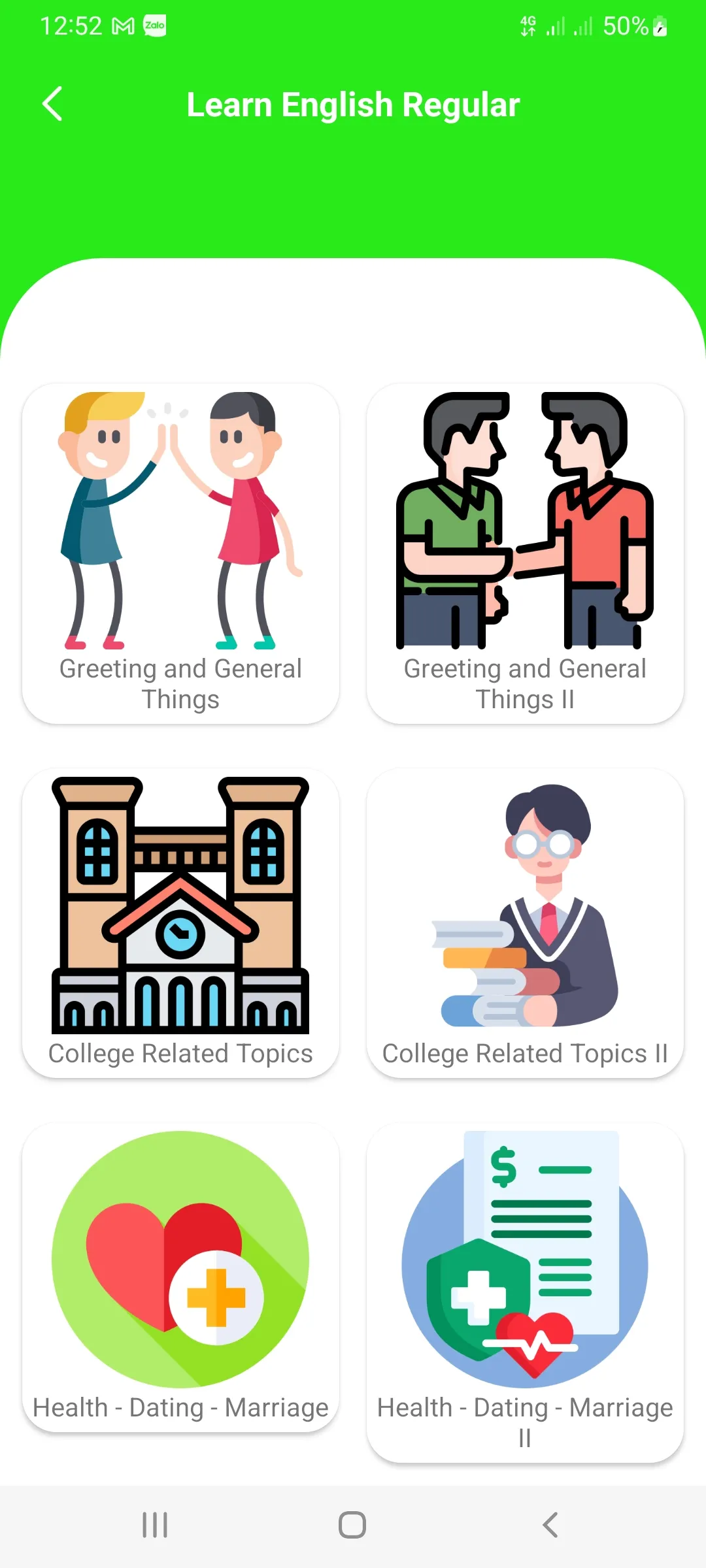 Learn English Regular | Indus Appstore | Screenshot