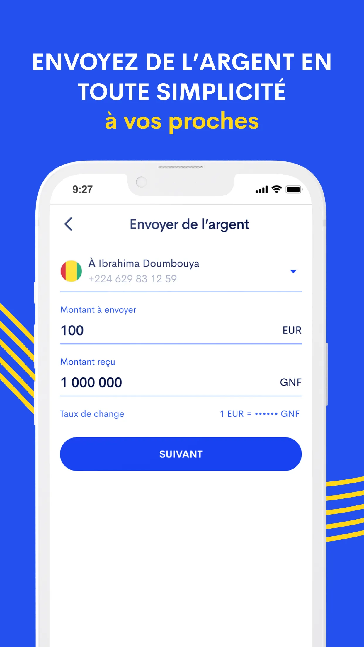 YMO - Transfert d'argent | Indus Appstore | Screenshot