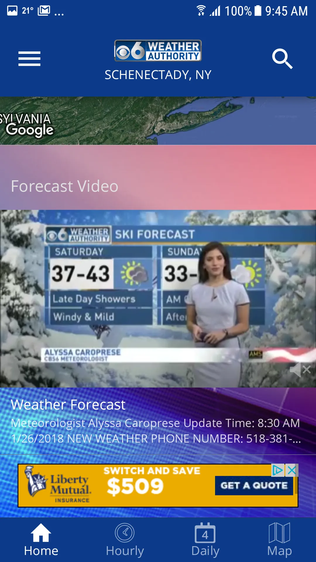 WRGB CBS 6 Weather Authority | Indus Appstore | Screenshot