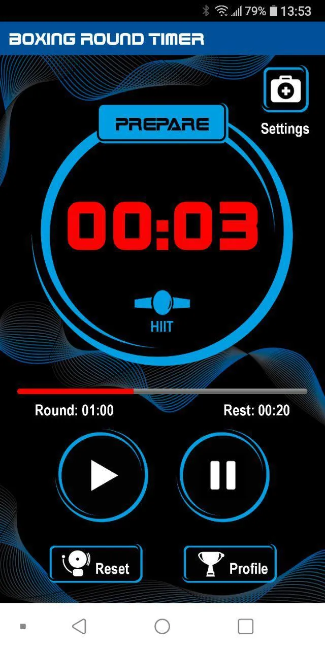 Rhappsody's Boxing Round Timer | Indus Appstore | Screenshot