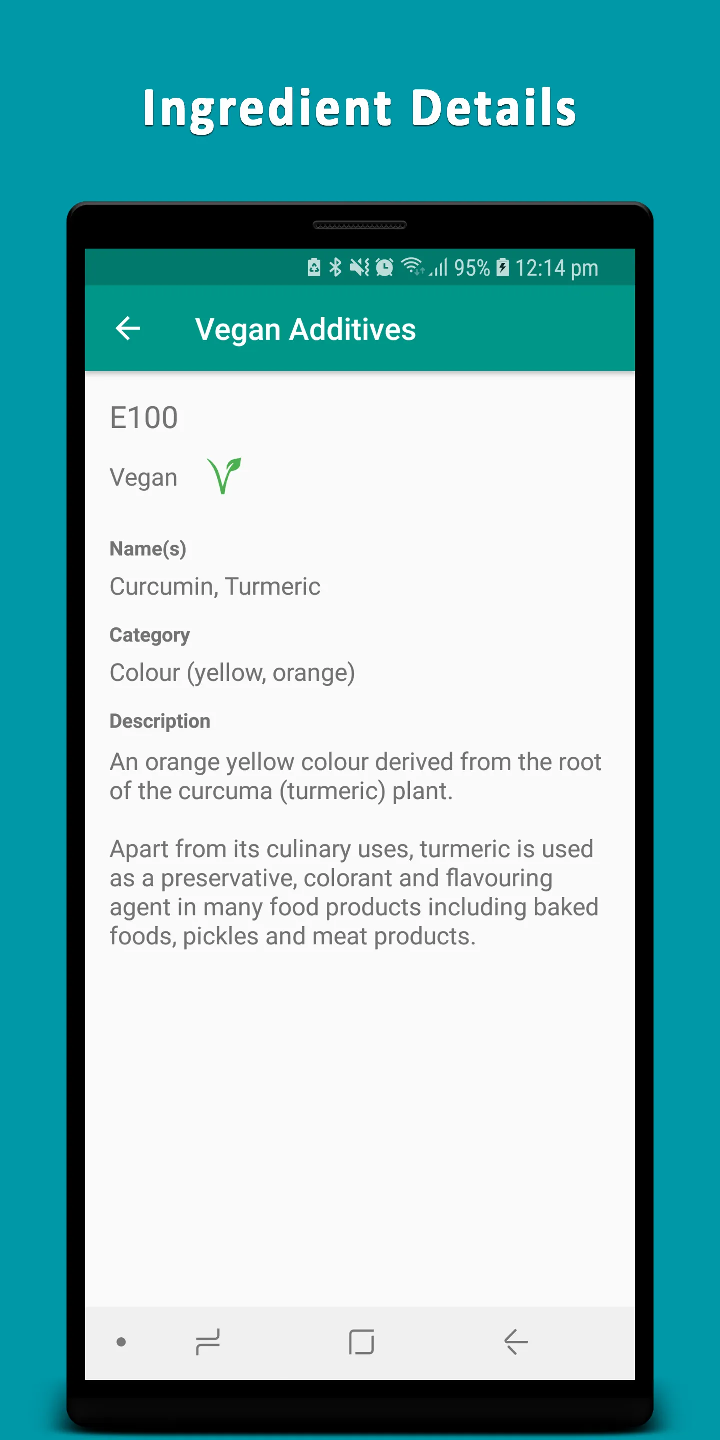 Vegan Additives | Indus Appstore | Screenshot