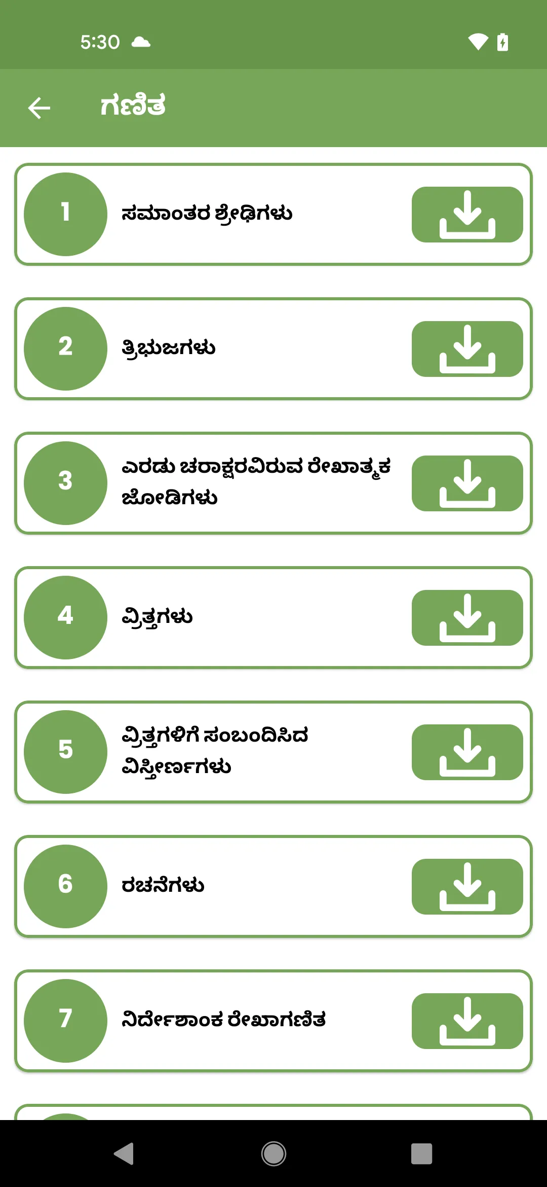 Sslc Notes Kannada Medium 2022 | Indus Appstore | Screenshot