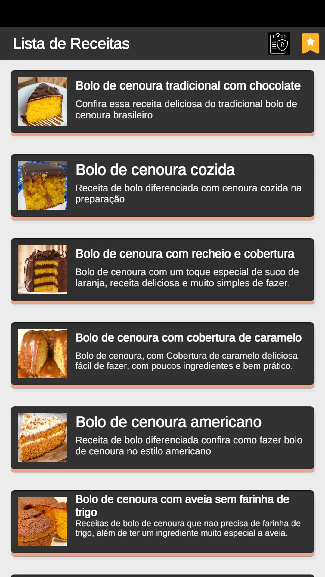 Como fazer bolo de cenoura | Indus Appstore | Screenshot