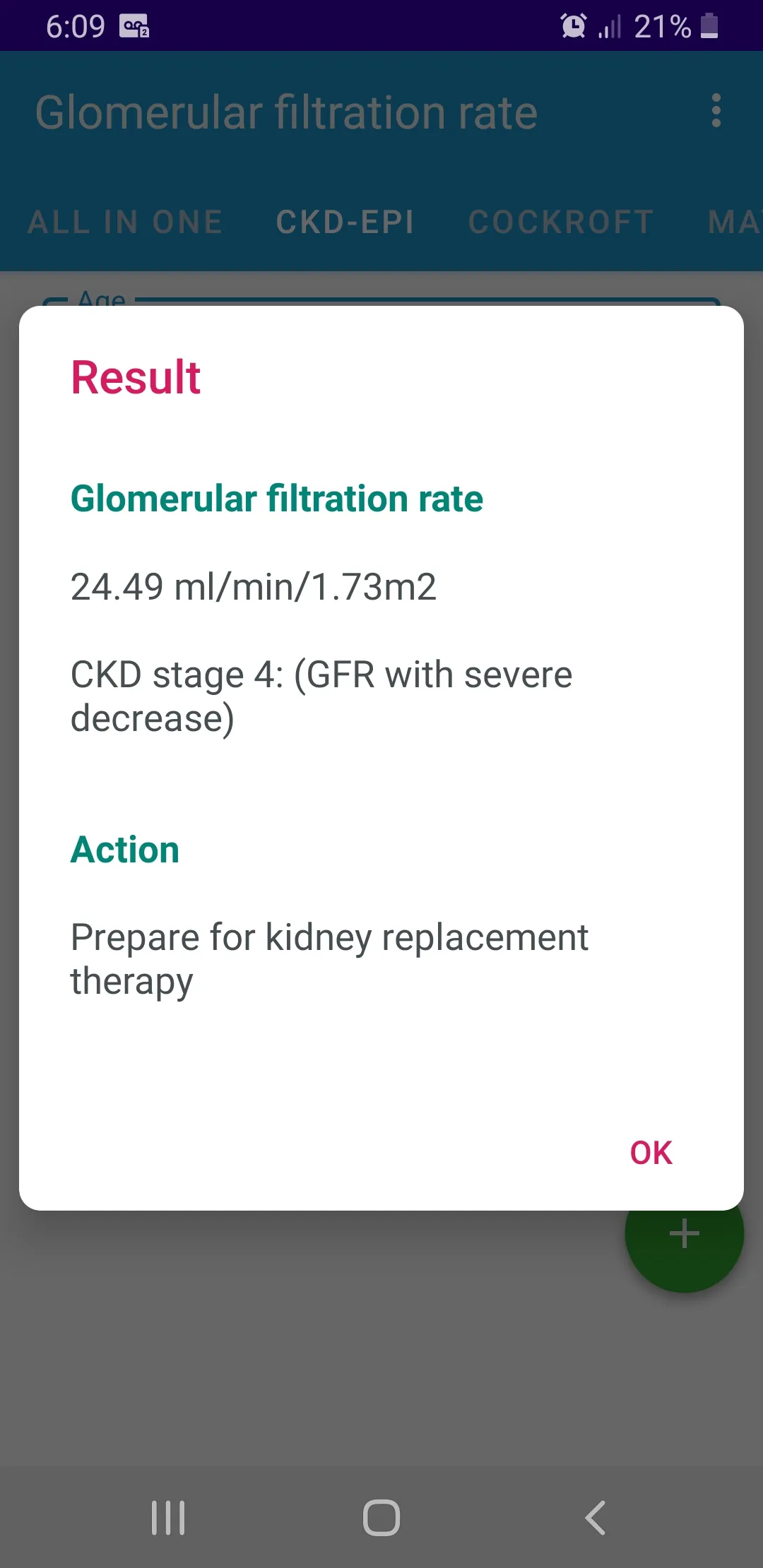 Glomerular filtration rate | Indus Appstore | Screenshot