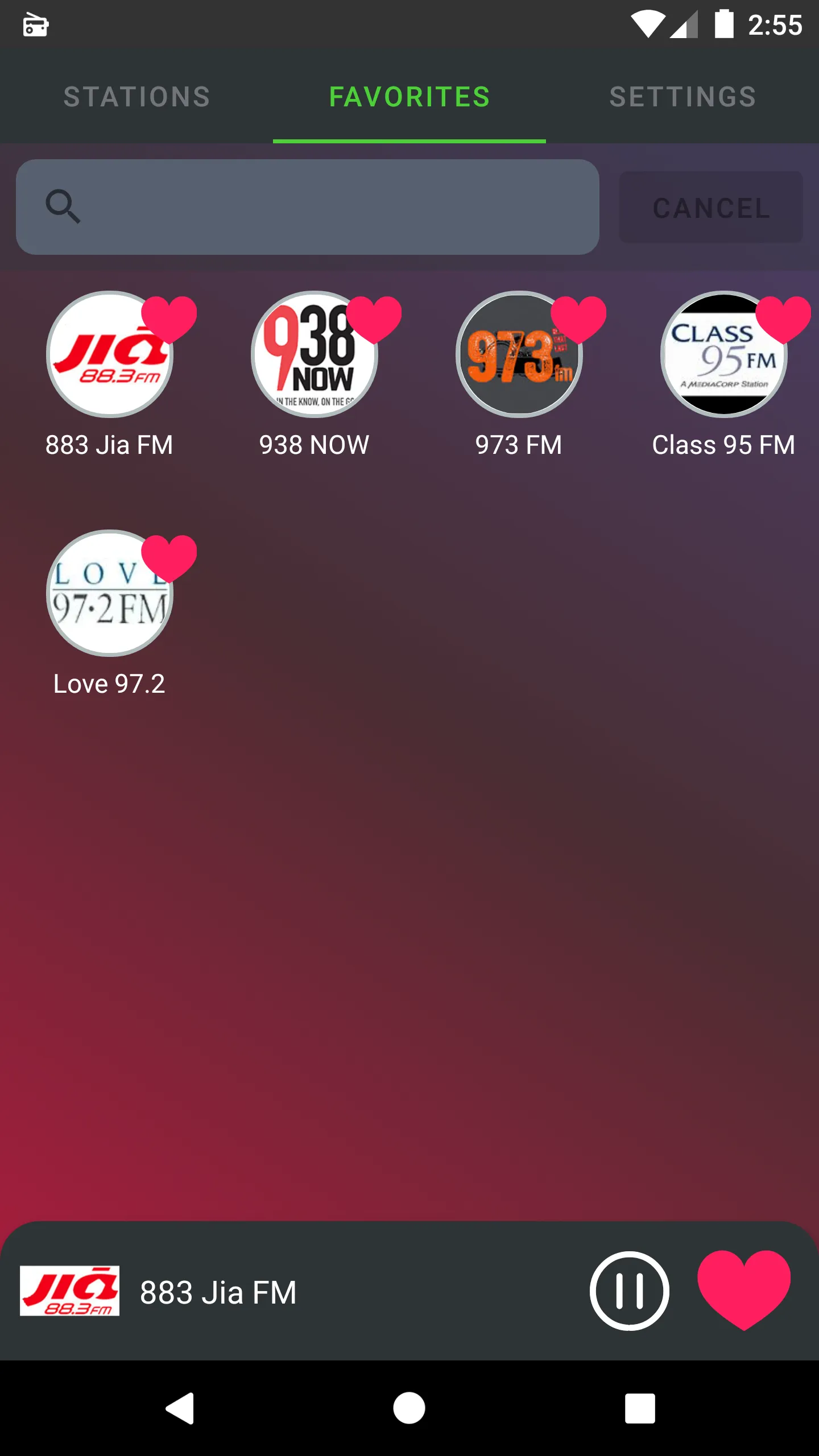 Singapore Radio | Indus Appstore | Screenshot