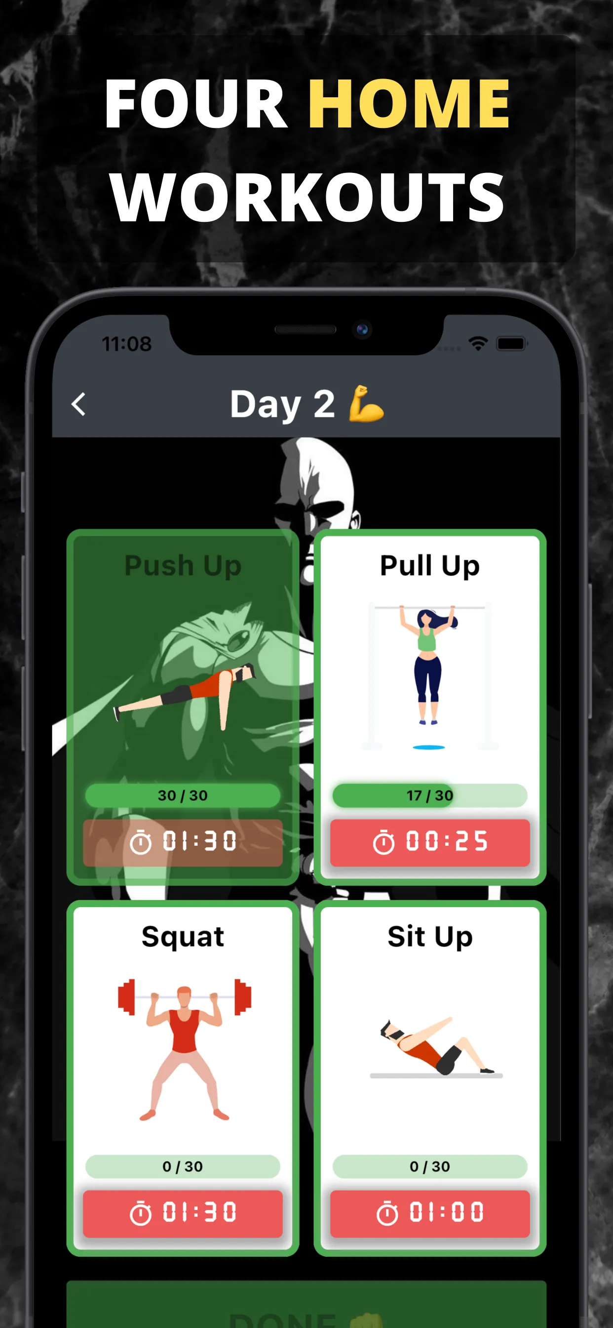 One Punch - Home Workout | Indus Appstore | Screenshot