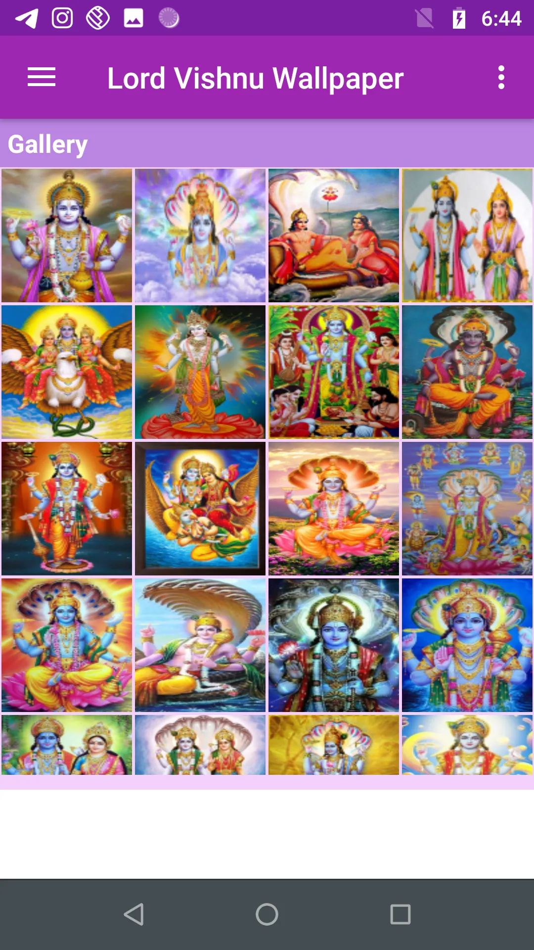 Lord Vishnu Wallpaper | Indus Appstore | Screenshot