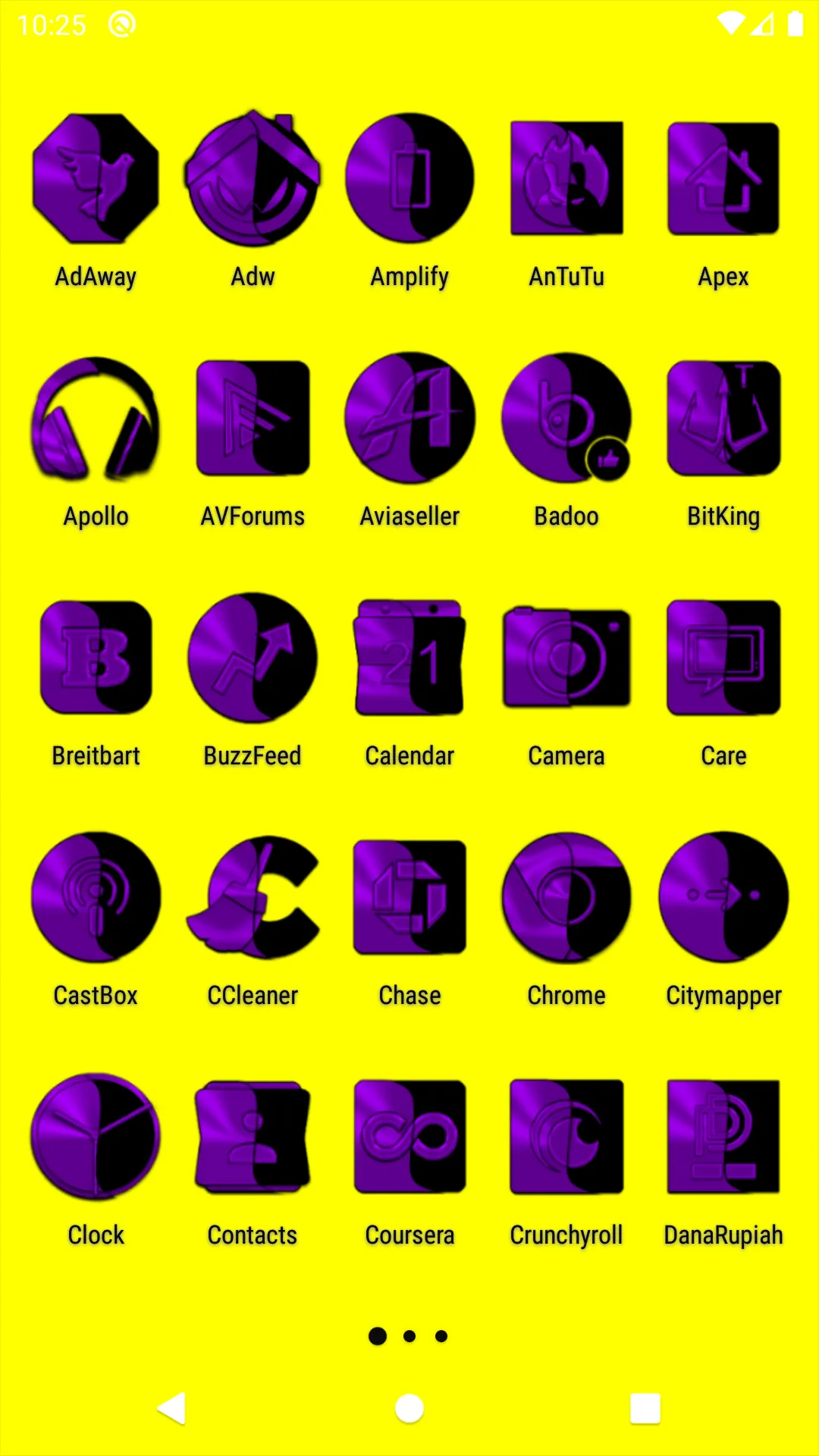 Wicked Purple Icon Pack | Indus Appstore | Screenshot