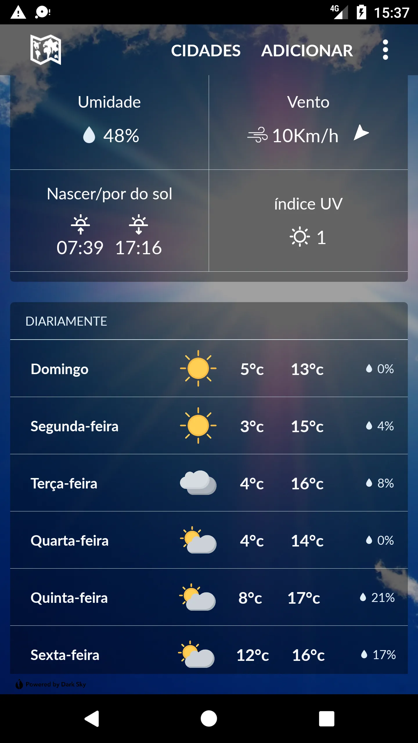 Portugal Weather | Indus Appstore | Screenshot