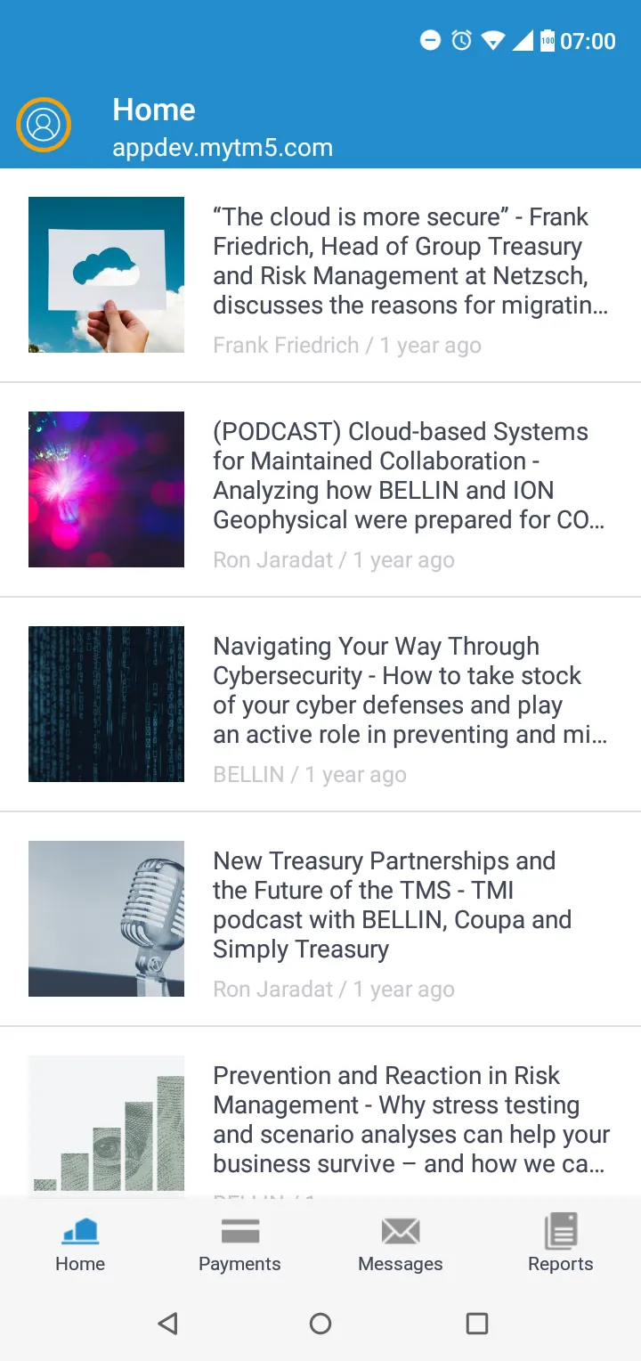 Coupa Treasury | Indus Appstore | Screenshot